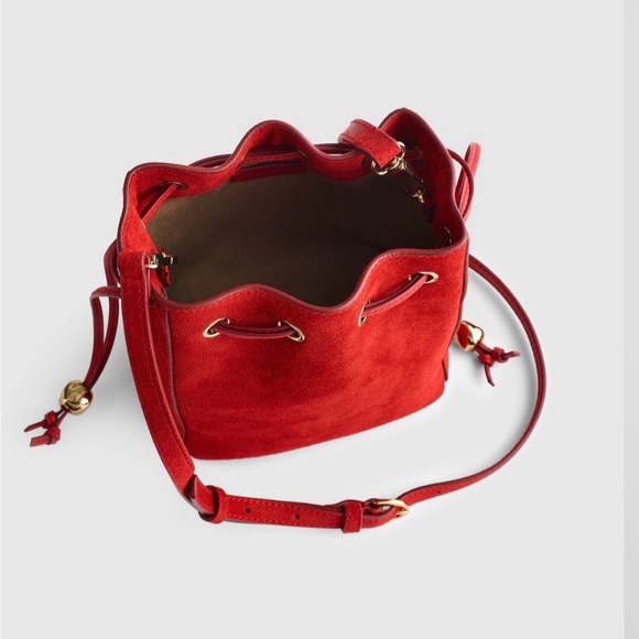 Mini Drawstring Crossbody Bucket Bag - Picture 2 of 3